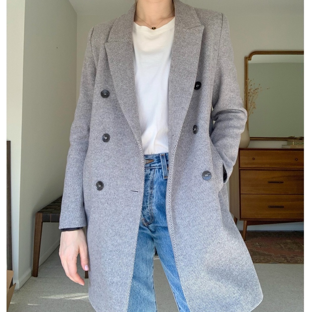 Zara Double-Breasted Coat